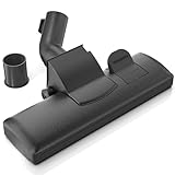 Premium Staubsaugerdüse Universal mit Fadenhebern für Rohre 32–35 mm – Umschaltdüse mit Rollen & Halterung – kompatibel mit Kärcher Siemens Bosch Miele Philips AEG Rowenta – Teppich & Hartboden