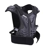 Brustpanzer Kinder, Rückenprotektor Motorrad für Kinder, Rückenprotektor Kinder, Motorrad Schutzkleidung, Schutzweste, Motorradwesten (L)