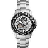 FOSSIL Herrenuhr FB-01 Automatic, 42mm Gehäusegröße, Automatikwerk, Edelstahlarmband