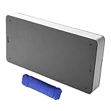 Bootsfender, Bootspuffer, Tragbare Marinebojen, 3 Lagiger EVA Fenders mit Seil, Marine Dockschutz vor Kratzern, 50mm Dickes Schutzpolster für Yachten, Motorboote, Ponton, Segelboote, Jollen, 49x19x5cm