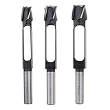 3 Pc Holzbohrer Zapfenschneider Kohlenstoffstahl Cutter Zapfenfräser Pfropfenbohrer Set 8mm, 10mm, 12mm
