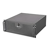 SilverStone Technology RM42-502, 4U Rackmount-Server Gehäuse, 240mm AIO, USB Typ-C, Kensington Schloss, SST-RM42-502B