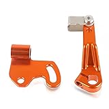 MZ-STORE 790 Duke Ein Finger Kupplungshebel Kupplungsarm Kompatibel für 790 Duke 790 Adventure 2018-2023 890 Duke 890 Duke R 2020-2023-Orange