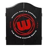 WINMAU W Roundel Logo Design Deluxe Dartscheibe Schrank | Heavy Duty Dartscheibe Schrank