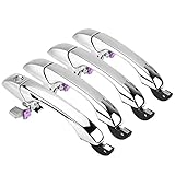 HZTWFC 4tlg. Vorne hinten links rechts außen türgriff chrom OEM # 4589009AH 4589009AD 4589009AG 5065801AG für Chrysler 300C - Dodge Magnum 05-08