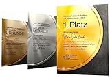 Urkundenpapier MEDAILLE Set Gold Silber und Bronze 3x10 Blatt