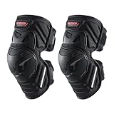 Scoyco Knieprotektoren Motorrad, CE-Schutzstufe 1 Mehrzweckfunktion Knieschoner für Motocross Inline-Skate MTB Skateboard E-Bike TPU Schale Schutzausrüstung