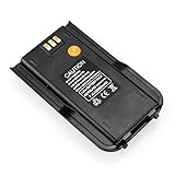 Retevis Li-Ion Akku 2000mAh 7.4V Kompatibel mit Funkgerät Retevis RT3 RT3S DMR Walkie Talkie TYT MD-380 Funkgeräte(1 STK,Schwarz)