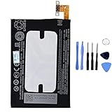 Ellenne Akku kompatibel mit HTC One M7 BN07100, hohe Kapazität 2300 mAh, mit Demontage-Set im Lieferumfang enthalten.