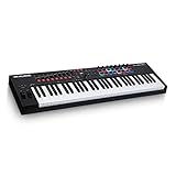 M-Audio Oxygen Pro 61 – 61-Tasten USB MIDI Keyboard Controller mit Beat Pads, MIDI-zuweisbaren Reglern, Tasten & Fadern und enthaltenem Softwarepaket