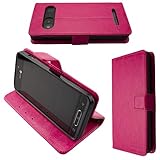 caseroxx Handy Hülle Tasche kompatibel mit Doro 8035 Bookstyle-Case Wallet Case in pink