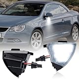 OZ-LAMPE LED Umfeldbeleuchtung Spiegel für VW EOS GOLF 5 Variant GOLF 6 PLUS Jetta Passat 3C Sharan1. Spiegel Umgebungslicht, 2 Stück, Canbus Fehlerfre