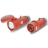 CEE Stecker & Kupplung Set 400V/32A 5p IP44 - Mennekes