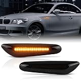 POPMOTORZ LED Blinker Seitenblinker mit Canbus Fehlerfrei 2835 SMD für BMW 1 Series E81 E82 E87 E88 3 Series E46 E36 E90 E91 E60 E61 E92 E93 5 Series E60 E61 X1 E84 X3 E83 X5 E53, 2 Stücke