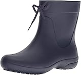 Crocs Freesail Shorty Rain Boots, Damen Gummistiefel, Blau (Navy), 34/35 EU