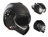 Roof Integralhelm Boxer V8 schwarz matt Größe SM