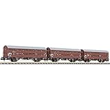 Liliput L260140 N 3er-Set Verschlagwagen der DB III DB III