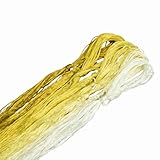 MINGGUXIUYI Maulbeerseide Stickgarn – Seidenfäden für Kreuzstich, chinesische Seide zum Weben, DIY-Schmuck & Handarbeitssets (63)