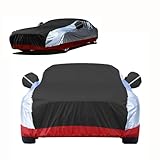 Auto abdeckplane für Peugeot 405 Mi16-T16 1987-1995 autoabdeckung Outdoor autogarage Abdeckung wasserdicht Staubdicht und Schneefest