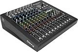 Mackie Onyx12 12-Kanal Premium Analogmischpult mit Multi-Track USB