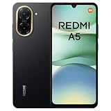 XIAOMI Redmi A5 Smartphone, 3+64GB, Black, Superklare 32MP AI-Kamera, 5200mAh Akku, Leistungsstarker Octa-Core-Prozessor, Immersives 6,88" 120Hz Display
