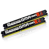 GMR Hohe Leistung DDR3 16 GB (2 x 8 GB) Computer Arbeitsspeicher – Ultraschnell 1600MHz – hohe Kompatibilität mit Allen Marken – Desktop-RAM-Speicher Upgrade – hochwertiges Gold Design