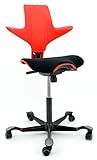 HAG Drehstuhl Capisco Puls 8020 rot/schwarz