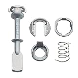 ZEALfix Türschloss-Reparatursatz, links oder rechts, 58 mm, 6N0837223A, Exzenterpaddel, passend für Polo 6N