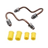 SHLPDFM 2x Bremsleitung Bremssattel Hinten Set für Vw Golf MK 5&6 GTI Skoda AUDI A3 & TT