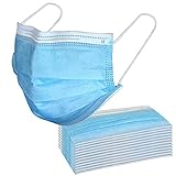 SYMTEX 100 Stück Medizinisch Chirurgische Type IIR Norm EN 14683 zertifizierte Mundschutzmasken OP Masken 3-lagig Mundschutz Gesichtsmaske Einwegmaske mund und nasenschutz