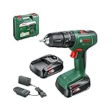 Perceuse visseuse a percussion Bosch EasyImpact 18V40 + (2xbatterie 2,0Ah) + chargeur AL18V-20 in carrying case