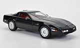 Chevrolet Corvette C4, schwarz, 1986, Modellauto, Fertigmodell, AUTOart 1:18