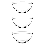 Nachtmann Vivendi à la Carte Schale, 3er Set, Schüssel, Schälchen, Kristallglas, Ø 12.5 cm, 0081461-0