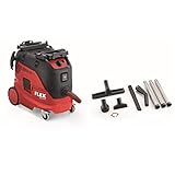 Flex VCE 33 L AC-Set Sicherheitssauger mit automatischer Filterabreinigung, 30 l, Klasse L, 1200 Watt, Kabellänge 7,5 m, Staubsauger 465674, Bunt