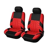 GNTHERF Auto Sitzbezüge, für VW Golf 6 Variante 2008-2025 Sitzbezügesets Allwetter Atmungsaktiv Verschleißfest Auto Zubehör Airbag Kompatibel,A