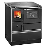 Westminster (by Wamsler) G001766085 Wamsler K 176 F/A 70 Style Küchenofen Schwarz, Stahlkochfläche, Backfach rechts/A