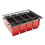 DEMA Brikettpresse 4-Fach Quattro – Papierbrikettpresse, Papierpresse für umweltfreundliche Brennstoffe