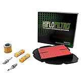 Wartungspaket Luftfilter + Ölfilter + Zündkerzen für Yamaha TDM 900 TDM900 RN08 RN11 RN18 Bj 2002-2013
