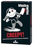 moses. Black Stories Creepy! - 50 Rätsel mit Fällen rund um Grusel, Geister, Gänsehaut, Krimi Kartenspiel mit Spielvariante und Punktechips, Rätselspiel für Jugendliche und Erwachsene
