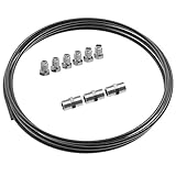 2m Bremsleitung Ø 4,75mm Stahl im SET + 6 Verschraubungen + 3 Verbinder M10 x 1 DIN 74 234 konform verkupfertes Stahl-Bremsrohr im Sortiment für Bördel F