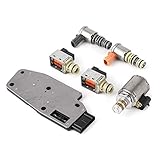 4L60E Solenoid Kit,4L60E Solenoid Kit Neu, Getriebe und Teile, 6-teiliges Set Transmission Master Solenoid Kit Autoersatz 4L60E Fit für GM
