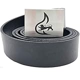 Feuerwehr Koppel-Gürtel "Staufer Löwe" | Ausgeh-Uniform | Baden-Württemberg bw Ba-Wü | 35 mm 130 cm kürzbar | Echt-leder Edelstahl-Schnalle | made in Germany |