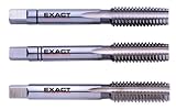 EXACT 30106 Handgewindebohrer Satz M10 HSS DIN 352