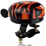 KIDDIMOTO Glocke Design Klingel/Fahrradklingel zubehör für Fahrrad, Roller, Scooter, Kinderroller Kinderfahrrad & Laufrad - Klein (58mm)