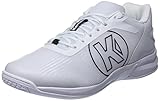 Kempa Unisex Attack Three 2.0 Sneaker, weiß, 43 EU