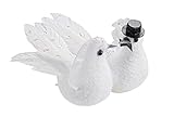 Tauben Hochzeit Tauben 11 cm mit Clip