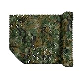 Dhouse Tarnnetz 4m x 6m Camouflage Netz Wald Jagd Camping Sonnenschutz Outdoor Waldlandschaft