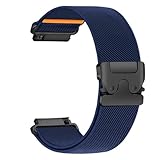 Nylon Elastisch Armband für Samsung Galaxy Watch 7 6 5 4 Armband 40mm 44mm,20mm Robust Stoff Sport Band mit Fallschirmverschluss für Galaxy Armbänder 6 4 Classic/5 Pro/FE/3 41mm/Active
