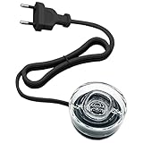 Ladeglas für Philips Zahnbürste, Kompatibel mit Philip Sonic HX9300 HX9900 Serie Induktive Ladestation Tragbares Wasserdichtes Netzkabel Umweltfreundliches ABS für Unterwegs