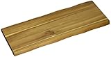 KESPER | Schneid- und Servierbrett, Material: Akazienholz, Maße: 38 x 14,5 x 1,5 cm, Farbe: Braun, Natur | 28500